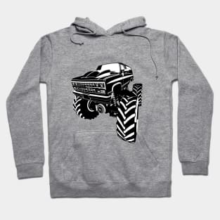 Cartoon monster truck Hoodie